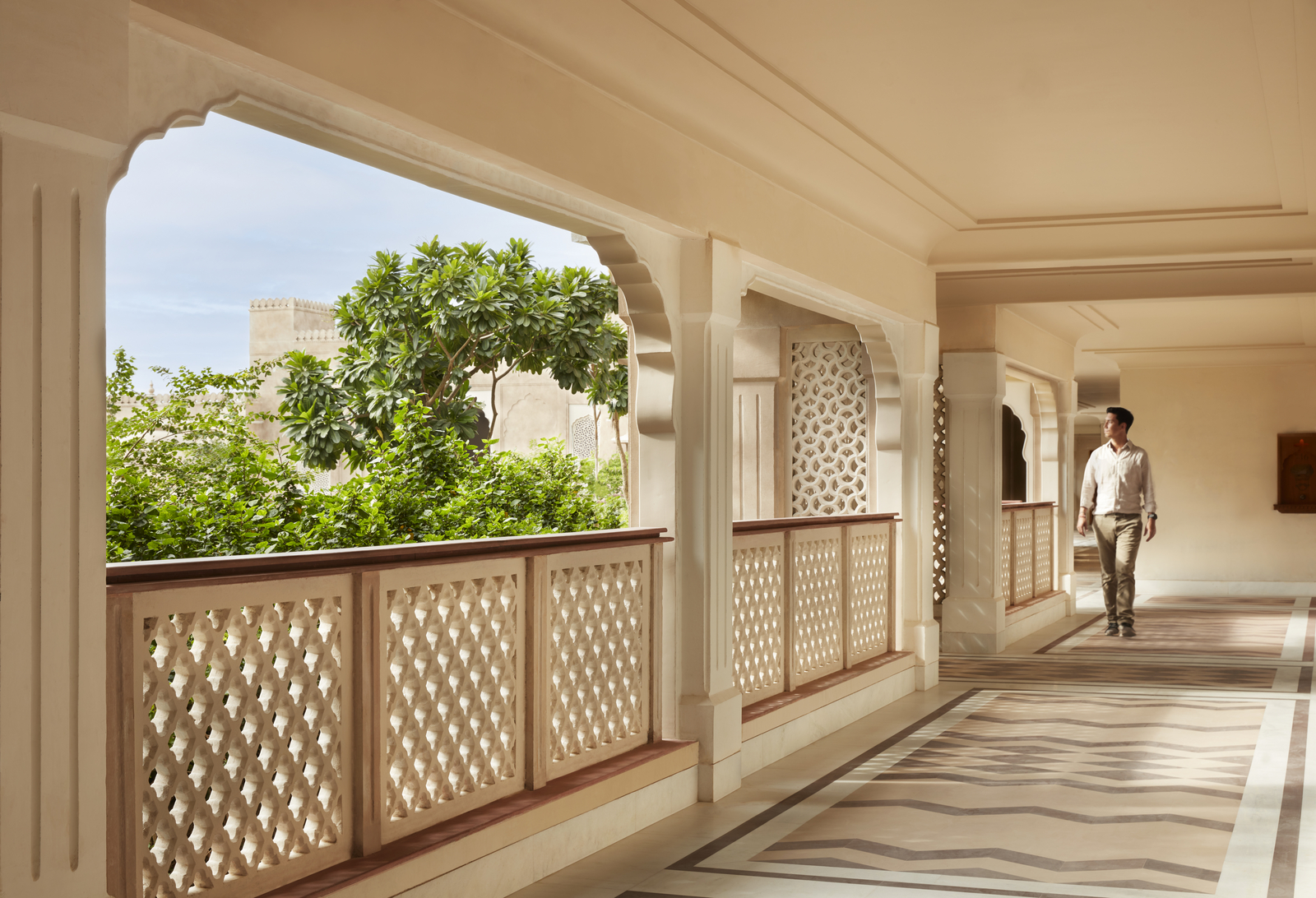 Six Senses Fort Barwara Six Senses Fort Barwara: Ballustrade