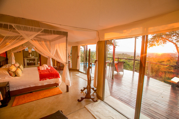 The Elephant Camp: Doppelbett und private Veranda