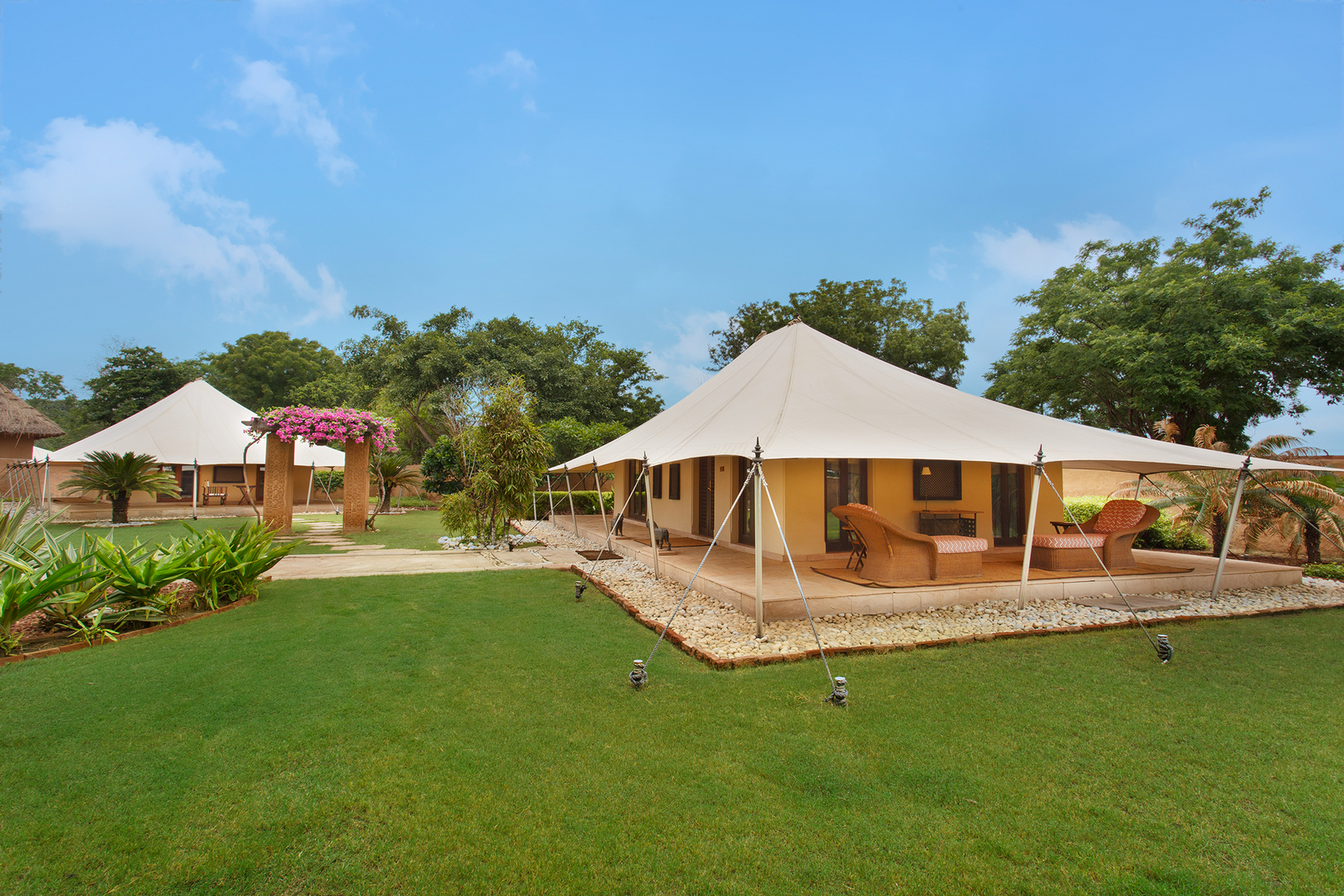 The Oberoi Rajvilas The Oberoi Rajvilas: Royal Tent - Exterieur