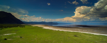 Wayo Manyara Green Camp: Wolken über dem See