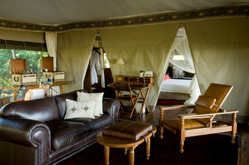 Zarafa Camp: Private Lounge