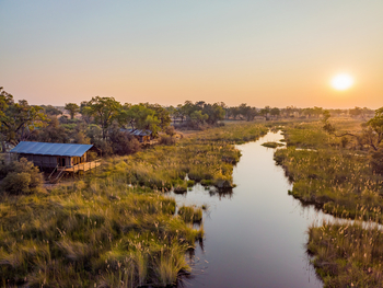 4 Rivers Camp 4 Rivers Camp: Luftbild - Gästezelte
