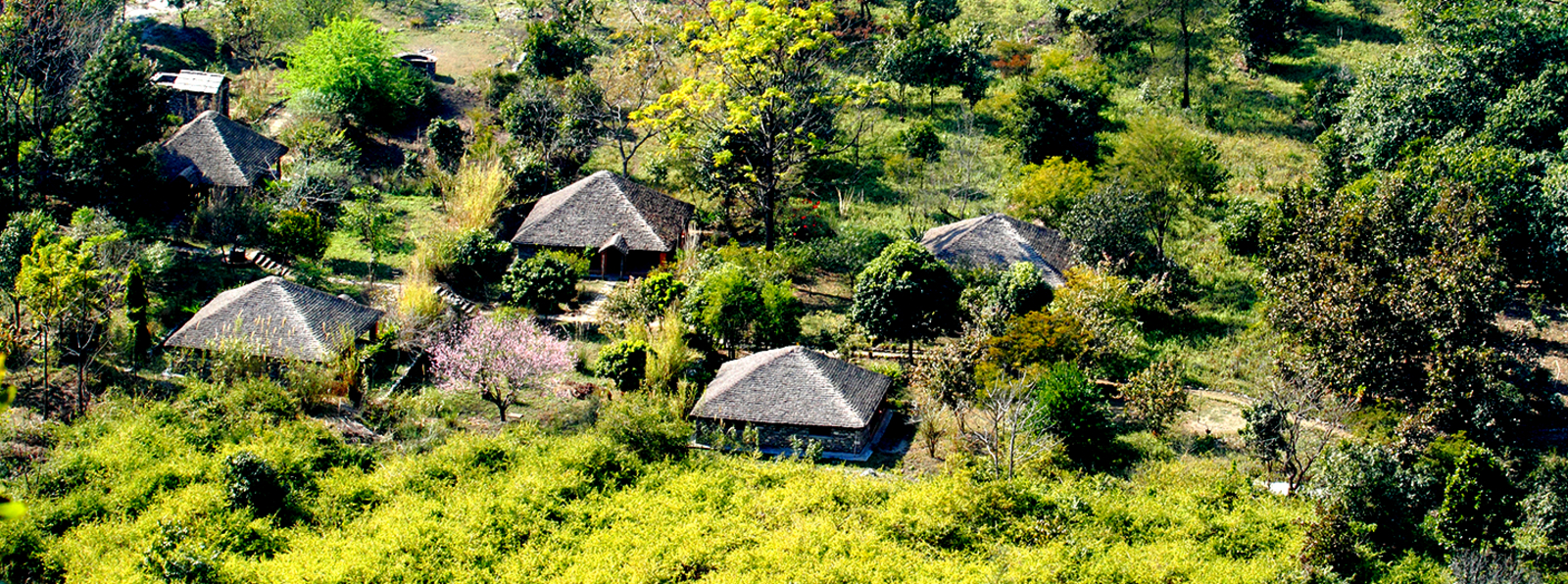 Vanghat Vanghat: Luftbild