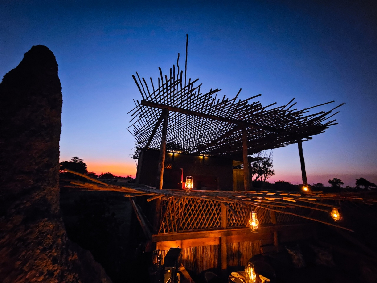 Kanana Nyana Camp Kanana Nyana Camp: Halbschattendach