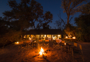 Little Machaba Camp: Feuerplatz