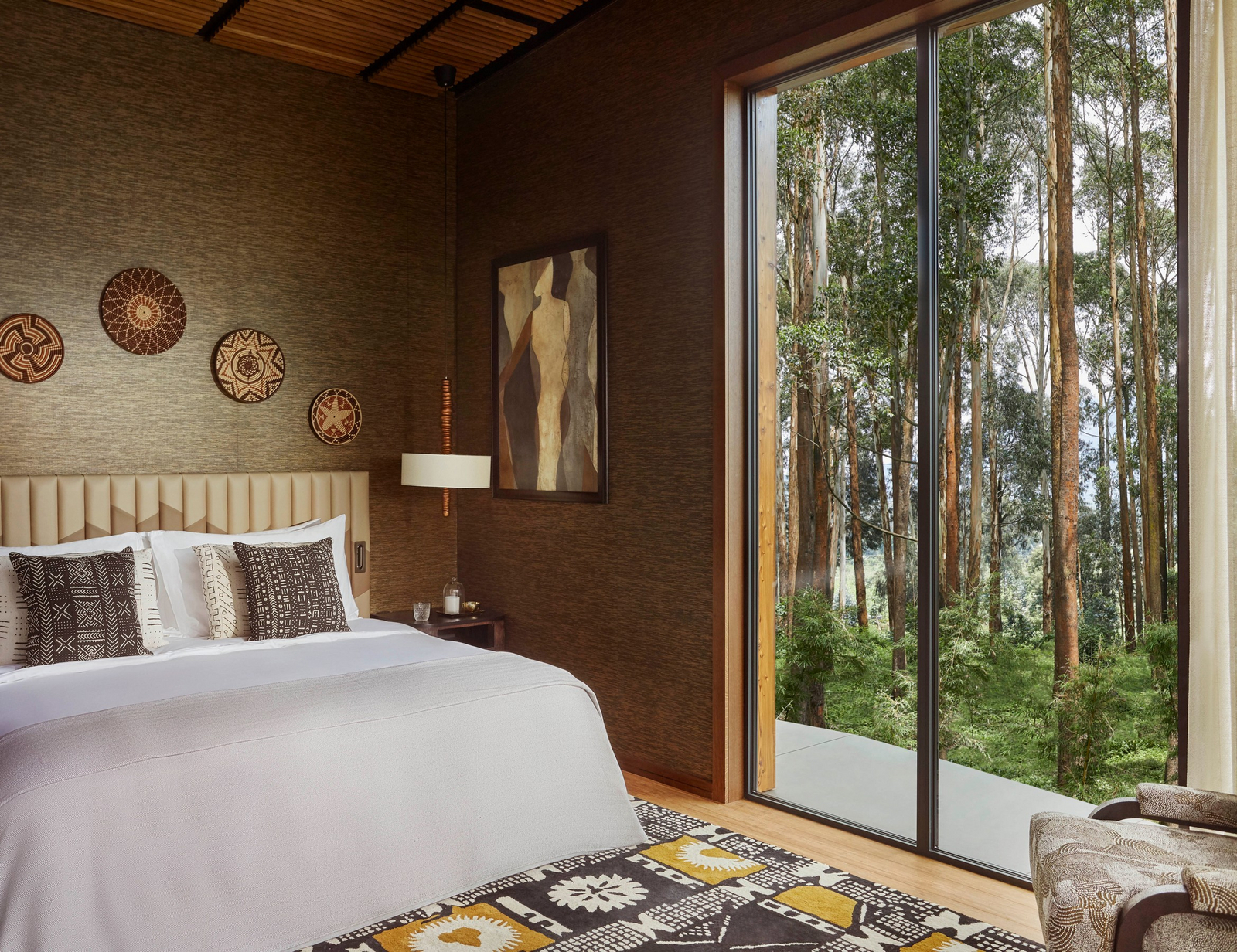 One and Only Gorilla's Nest One and Only Gorilla's Nest: Blick aus dem Schlafzimmer