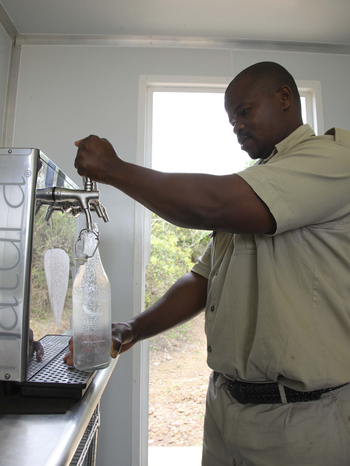 Phinda Mountain Lodge: Trinkwasseranlage