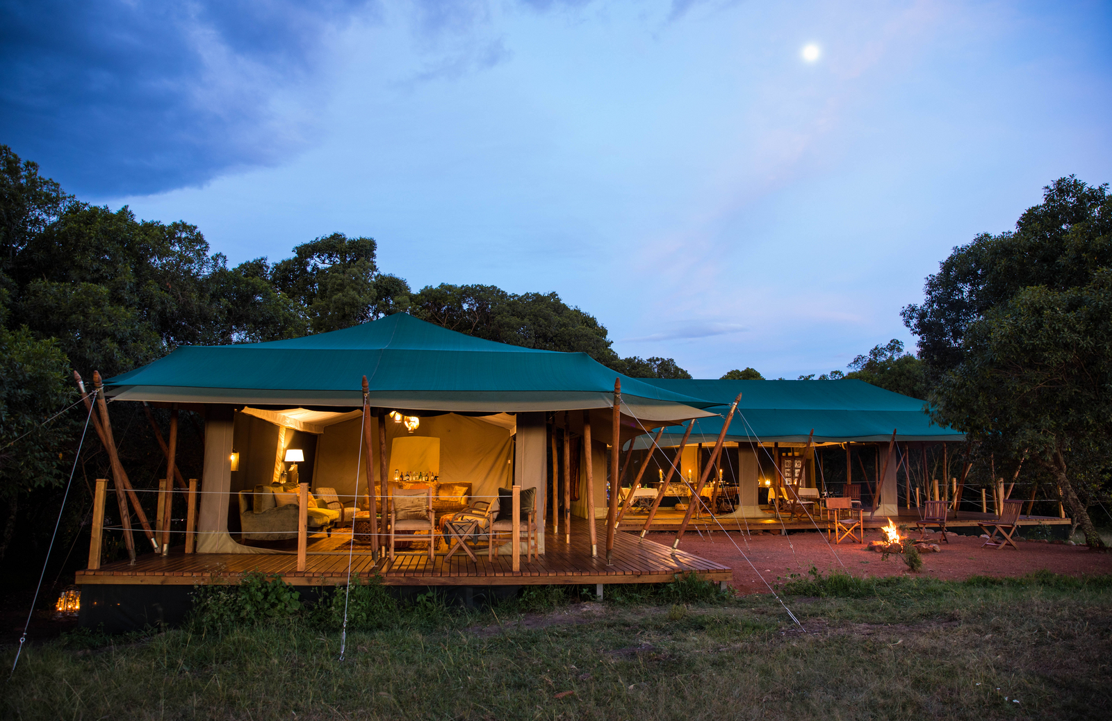 Saruni Wild Saruni Wild: Hauptbereich des Camps