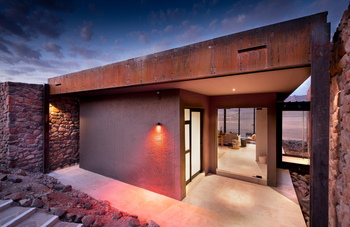 andBeyond Sossusvlei Desert Lodge: Star Dune Suite - Eingang