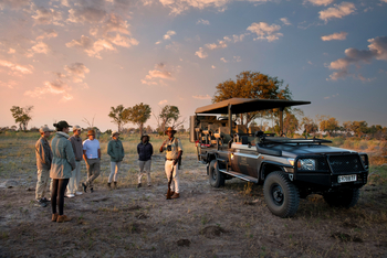 Atzaro Okavango Camp: Aufbruch zur Walking Safari
