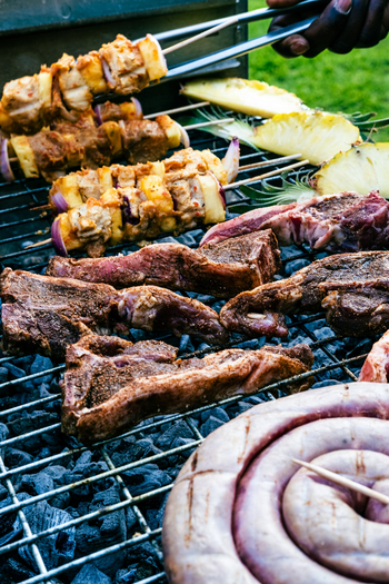 La Clé: Küche - Traditional South African Braai