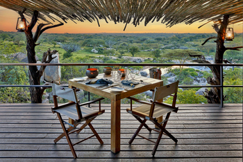 Legendary Mwiba Lodge: Veranda