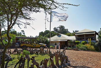 Olare Mara Kempinski: Camp Ankunftsort