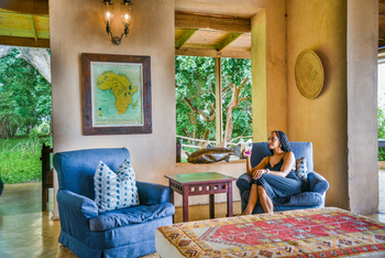 Royal Zambezi Lodge: Lounge