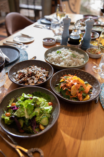 Sitatunga Private Island Camp: Mahlzeit