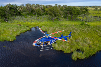 Tawana Camp: Helikopter