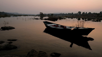 The Sarai at Toria: Boot auf dem Ken River