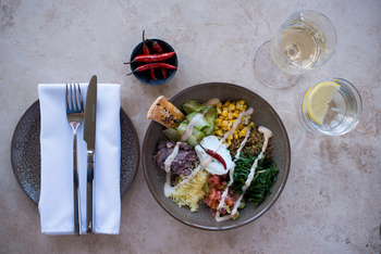 andBeyond Sossusvlei Desert Lodge: Salat