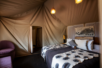 Nyikani Tarangire Camp: Zeltinterieur