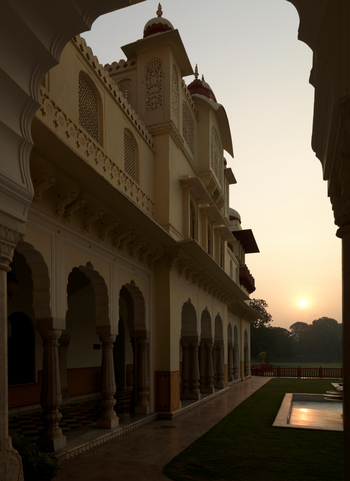 Rambagh Palace: Außenansichten