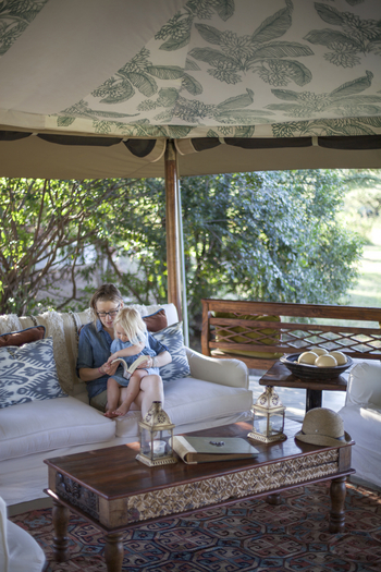 Richard's River Camp: Loungezelt