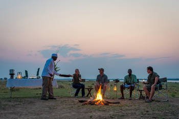Ruckomechi Camp: Lagerfeuer