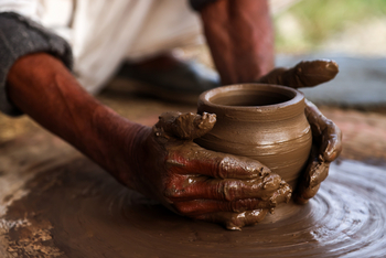 TUTC Sawai Shivir: Töpfern