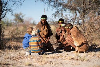 Camp Kalahari Camp Kalahari: Feuermachen
