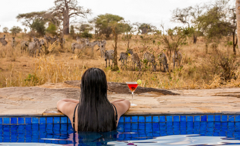 Nimali Tarangire Camp: Drink im Pool