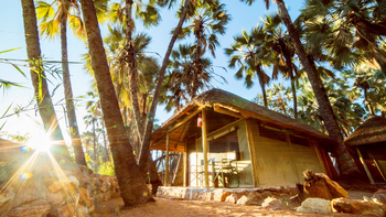 Omarunga Epupa Falls Camp: Gästeunterkunft von außen