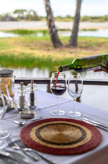 Onguma Bush Camp: Zentralbereich