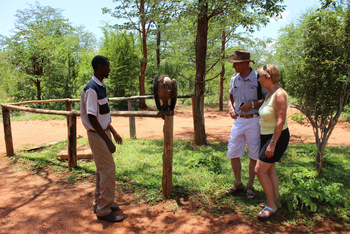 The Wallow Lodge: Im Wildlife Sanctuary