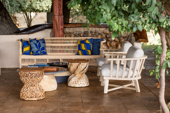 Time + Tide Chongwe Camp: Sofa