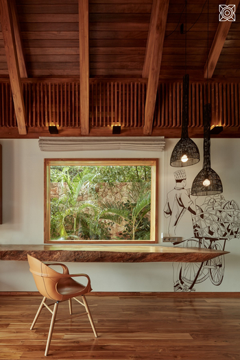 Zuri Zanzibar: Schreibtisch