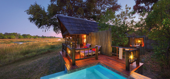 Belmond Khwai River Lodge: Gästezelt mit Plunge Pool
