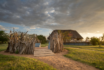 Mara Mara Tented Lodge: Feuerstelle
