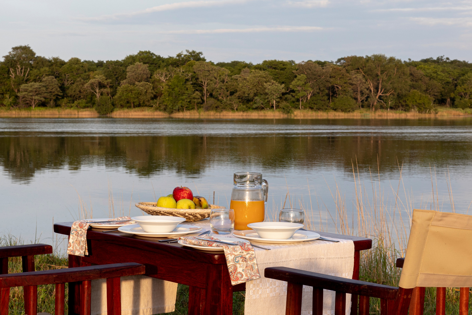 Nanzhila Lake Camp Nanzhila Lake Camp: Frühstück