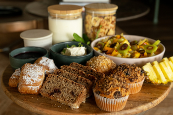 Saseka Tented Camp: Frühstück