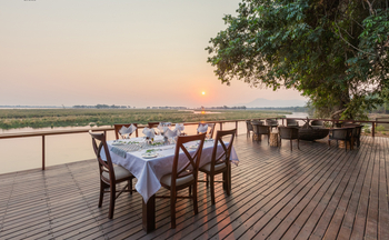 Sausage Tree Camp: Sonnenuntergang