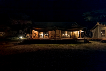 Siringit Serengeti Camp: Speisezelt