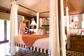 The Oberoi Vanyavilas Wildlife Resort The Oberoi Vanyavilas Wildlife Resort: Zimmerservice