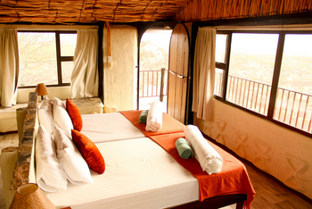 Ugab Terrace Lodge: Doppelbett