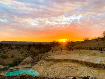 Ugab Terrace Lodge: Sonnenaufgang