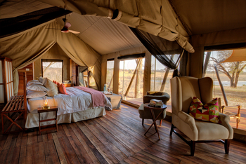 Verney's Camp: Gästezelte