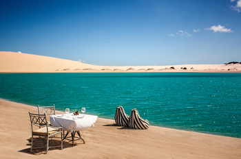 Anantara Bazaruto Island Resort: Strandpicknick