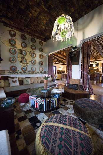 Hatari Lodge: Leseecke