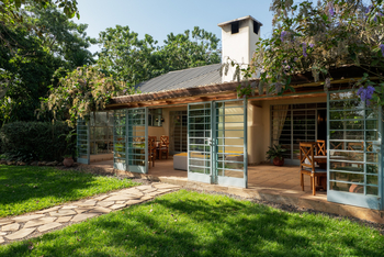 Katambuga House: Wintergarten