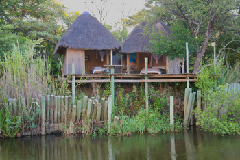 Ngepi Camp: Treehouse Außenansicht