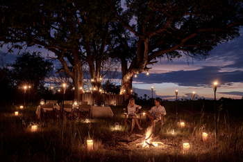 Sanctuary Baines Camp: Laternendinner