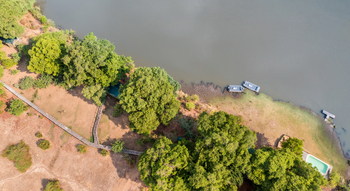 Amanzi Camp: Luftbild